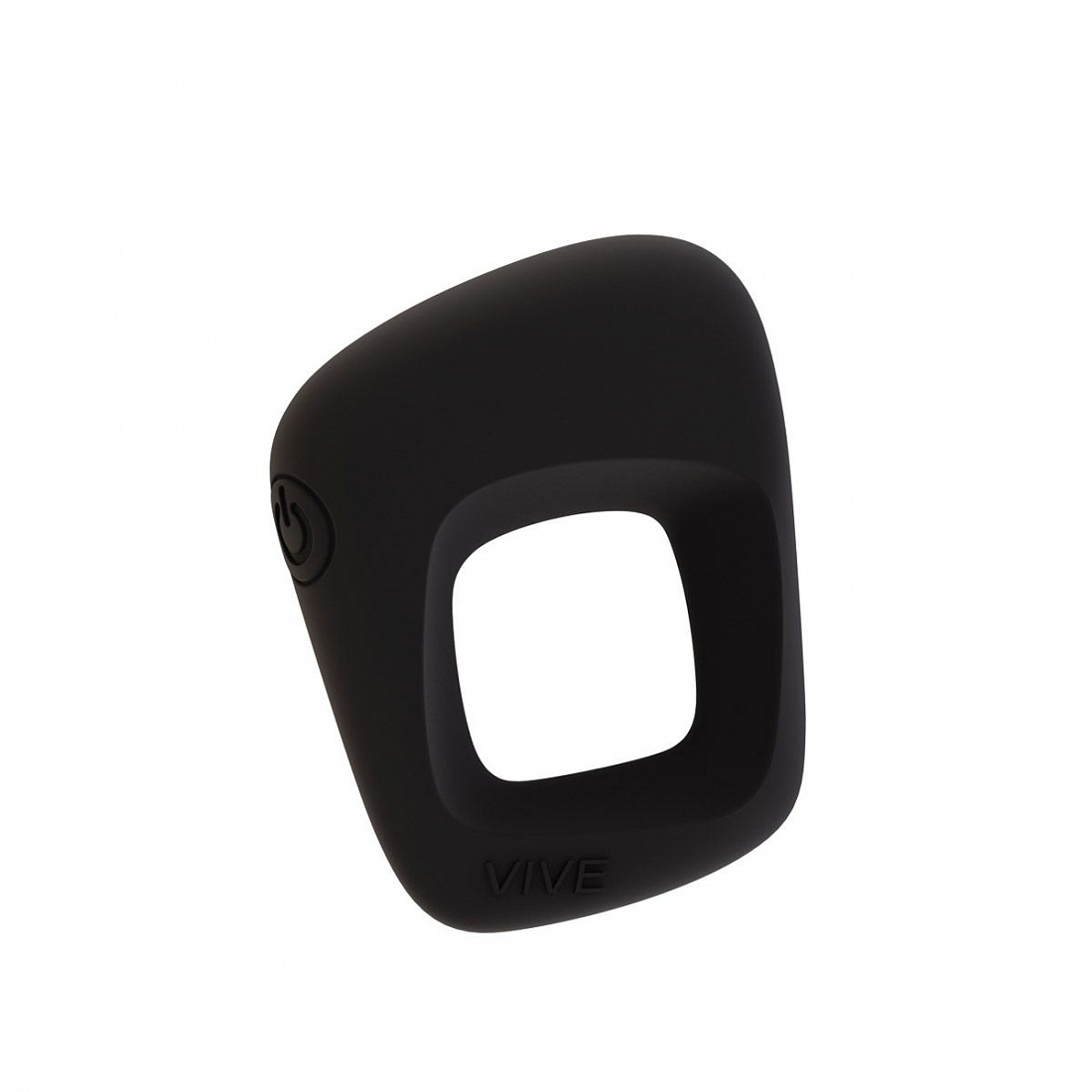 Черное эрекционное вибрирующее кольцо Senca  Shots Media BV VIVE001BLK - цена 