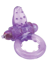         NUBBY CLITORAL PROBE COCKRING Seven Creations 21-49CLV-BCD   