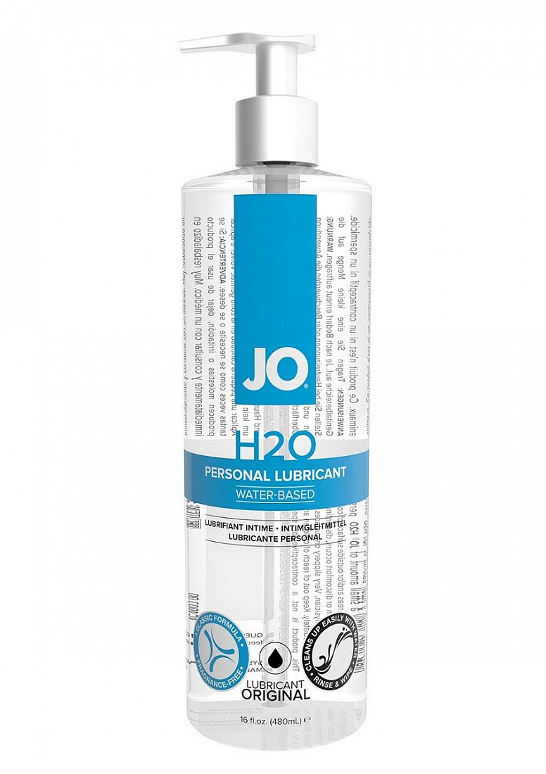     JO Personal Lubricant H2O   - 480 . System JO JO40037 -  