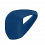 Эрекционное кольцо B9 синего цвета OVO B9 BLUE - цена 