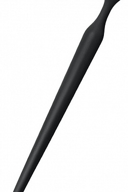 Черный силиконовый уретральный плаг - 10 см. ToyFa 901409-5 с доставкой 