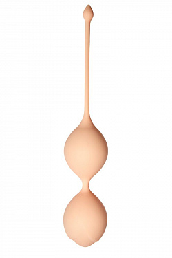 Телесные вагинальные шарики Кегеля со смещенным центом тяжести Delta Le Frivole 05532 с доставкой 