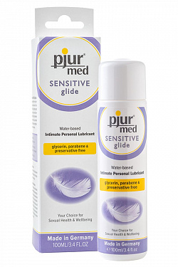Лубрикант для чувствительной кожи pjur MED Sensitive glide - 100 мл. Pjur MEDSENS-100 с доставкой 
