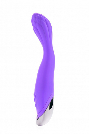 Фиолетовый вибратор для G-стимуляции THE LOUISE - 21,6 см. Closet Collection CL0003 - цена 
