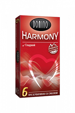 Гладкие презервативы Domino Harmony - 6 шт. Domino DOMINO Harmony Гладкий №6 с доставкой 