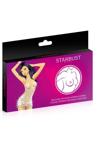      NIPPLE COVERS SILICONE Starbust 730001   
